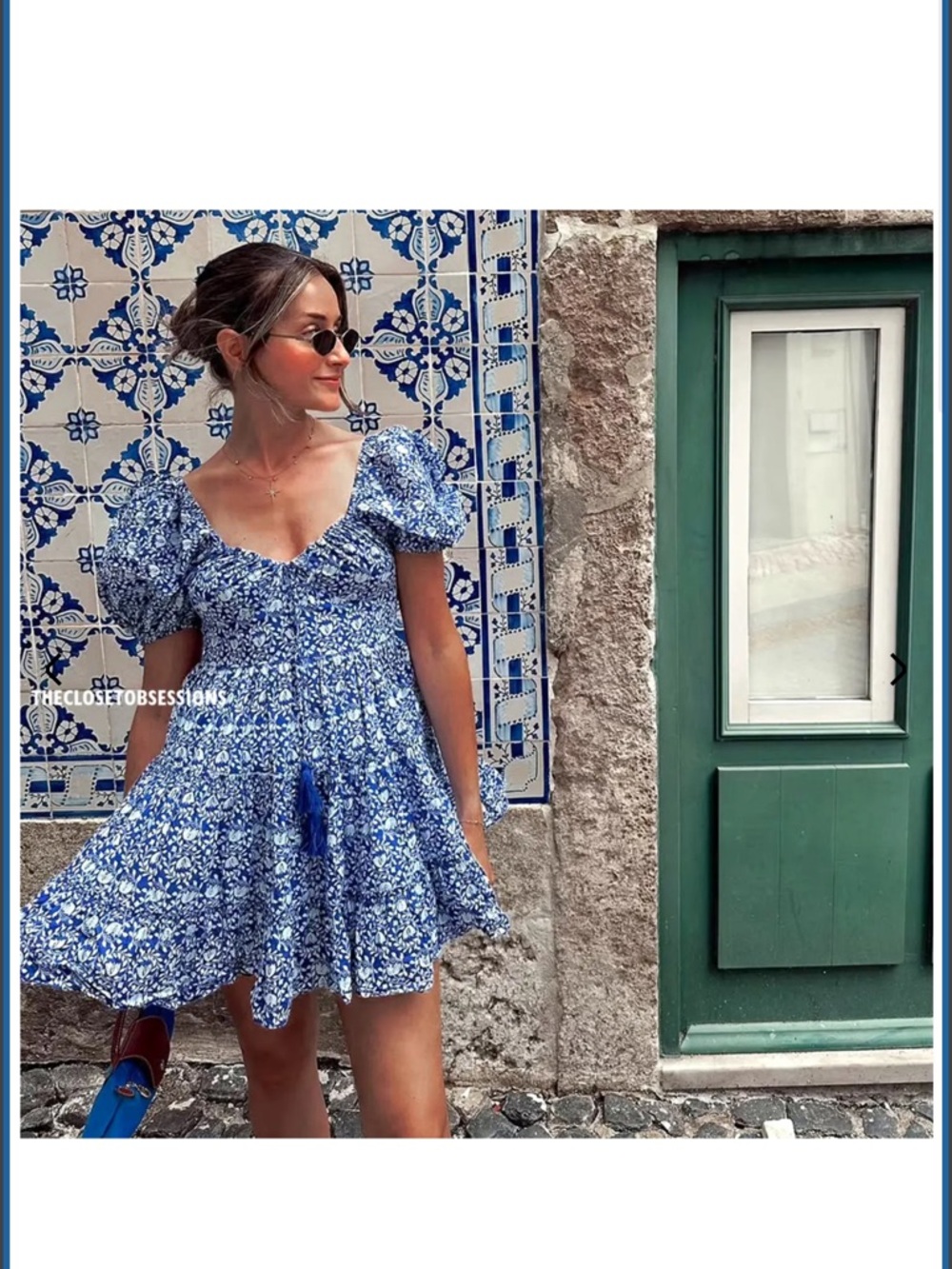 ZARA PRINTED SHORT DRESS
